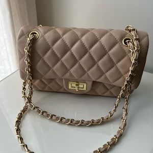 LTL LONDON Medium Double Flap Bag